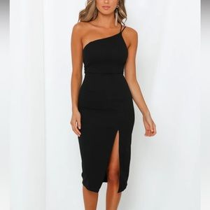 Taking it Back Dress Black - Hello Molly
